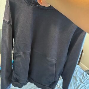 lululemon athletica Men's Dark Gray Crewneck Jacket
